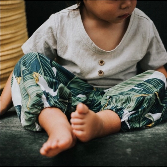 Ashley Rose Boxy Tee in Natural - Picture 1 of 6